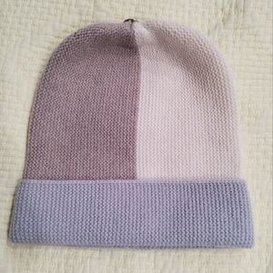 Mitchie's Color Block Wool Knit Beanie